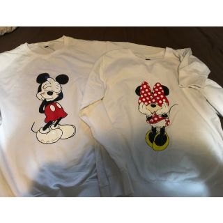 ディズニー(Disney)の⚫️専用⚫️ミッキー ミニー ペアトレーナー(スウェット)