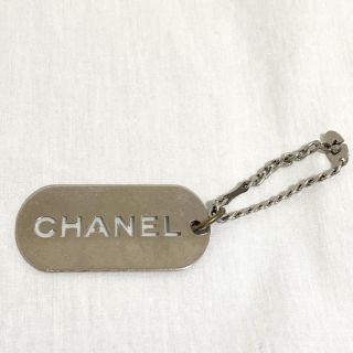 シャネル(CHANEL)の専用 CHANEL シャネル プレート キーリング キーホルダー(キーホルダー)