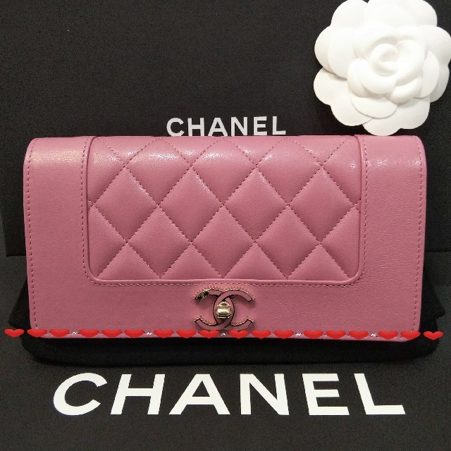 正式的 CHANEL chiwawamamatan即完売新品シャネルマドモアゼル長財布