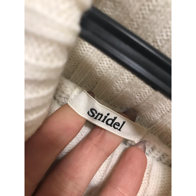 SNIDEL(スナイデル)のsnidel ニットワンピ♡ レディースのワンピース(ミニワンピース)の商品写真