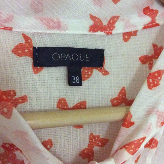 OPAQUE(オペーク)の【お値下げ中】オペークブラウス レディースのトップス(シャツ/ブラウス(半袖/袖なし))の商品写真