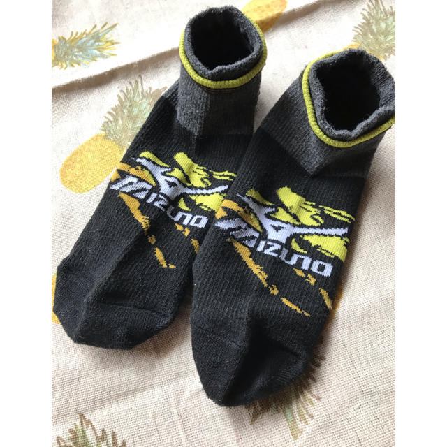 MIZUNO(ミズノ)のMIZUNO 子供靴下 21-23㎝ 2足組 キッズ/ベビー/マタニティのこども用ファッション小物(靴下/タイツ)の商品写真