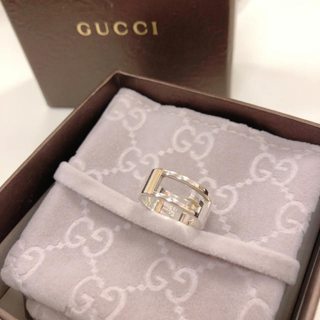 Gucci(グッチ)のGUCCI ブランデッドリング 11号 レディースのアクセサリー(リング(指輪))の商品写真