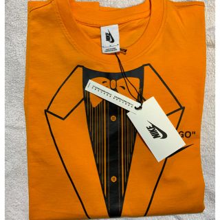 オフホワイト(OFF-WHITE)の【新品未使用】NIKE M NRG A6 TEE Mサイズ オレンジ(Tシャツ/カットソー(半袖/袖なし))