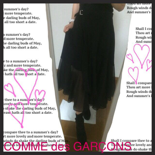 コムデギャルソン(COMME des GARCONS)のコムデギャルソン ロングスカート(ロングスカート)