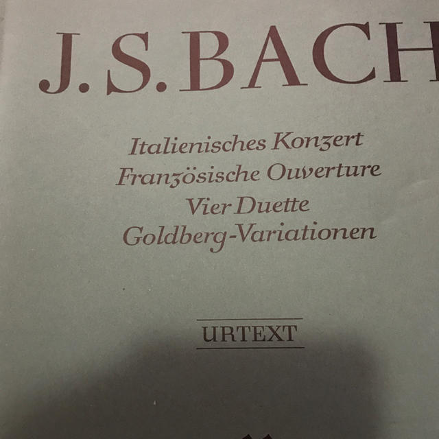 バッハイタリア協奏曲、フランス風序曲、ゴールドベルグ協奏曲 楽器のスコア/楽譜(クラシック)の商品写真