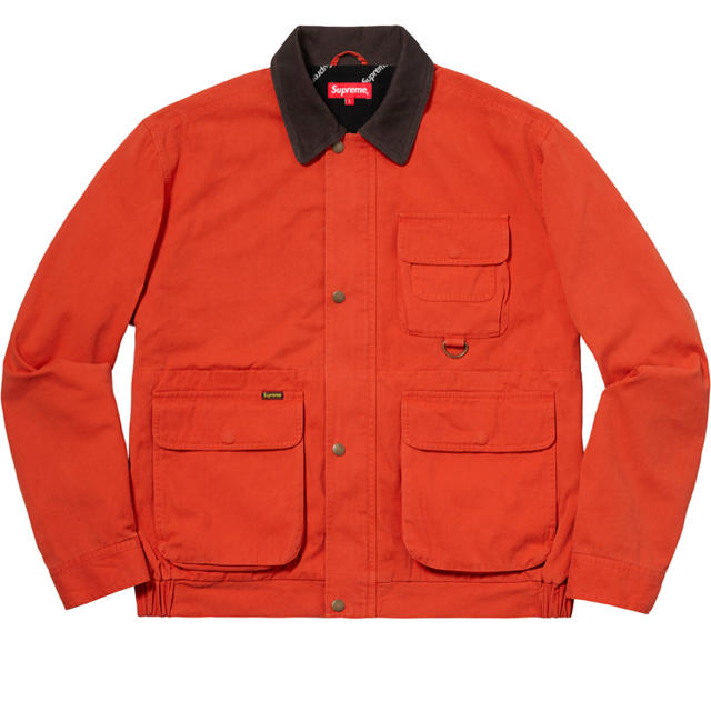 Supreme Field Jacket Orange Medium