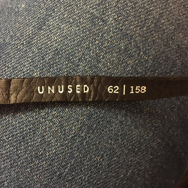 UNUSED(アンユーズド)のunused レザーシューレース メンズのファッション小物(その他)の商品写真