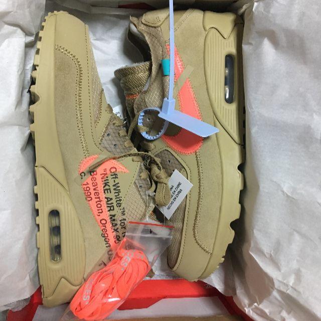 THE TEN OFF WHITE × NIKE AIR MAX 90 正規購入