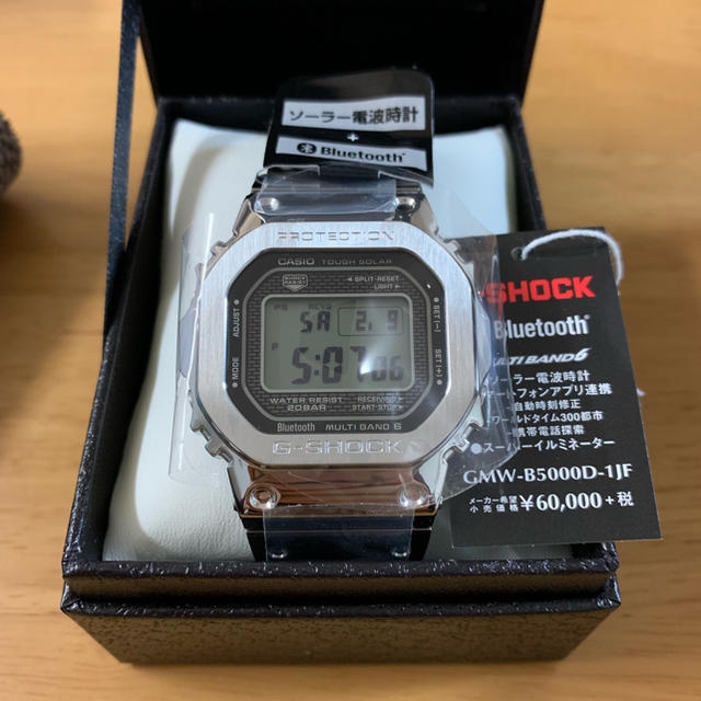 G-SHOCK(ジーショック)のCASIO G-SHOCK シルバー フルメタル カシオ メンズの時計(腕時計(デジタル))の商品写真