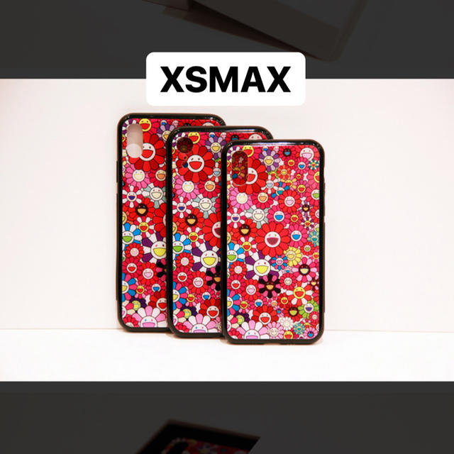 xs max 赤 カイカイキキ iPhoneケースの通販 by まいける｜ラクマ