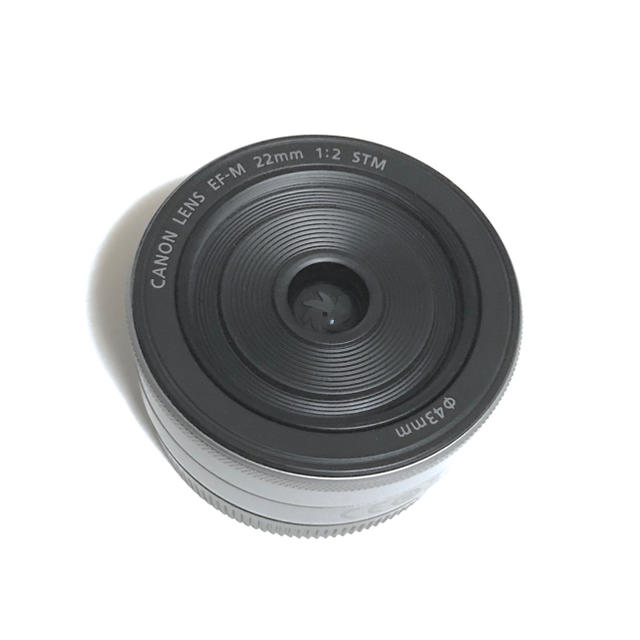 カメラCanon EF-M22mm F2 STM シルバー ミラーレス対応 Mマウント