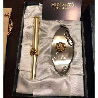 ミキモト(MIKIMOTO)のミキモトのリップブラシ&ミラーのセット(コフレ/メイクアップセット)