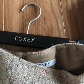 フォクシー(FOXEY)の♡極美品♡フォクシー ツィードスカート(ひざ丈スカート)