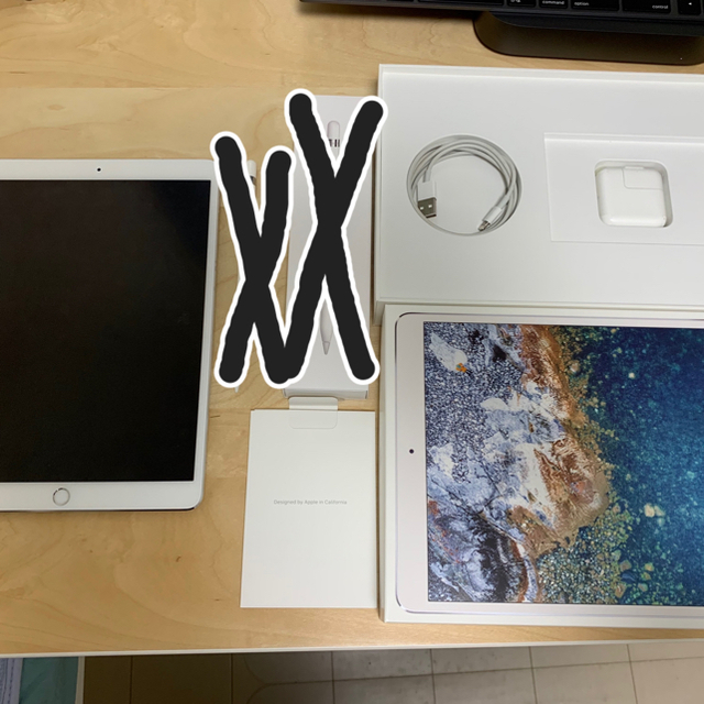 iPad(アイパッド)のiPad Pro 10.5インチ Wi-Fi+Cellular版 256GB スマホ/家電/カメラのPC/タブレット(タブレット)の商品写真