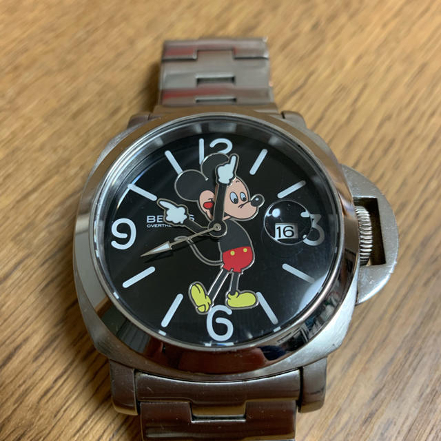 OVER THE STRIPES(オーバーザストライプス)のオーバーザストライプス 腕時計 ミッキー メンズの時計(腕時計(アナログ))の商品写真