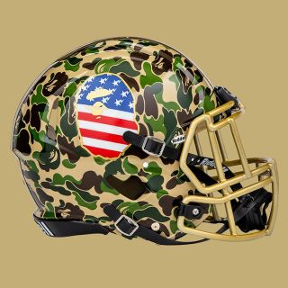 アディダス(adidas)のRIDDELL HELMET BAPE adidas bape(アメリカンフットボール)