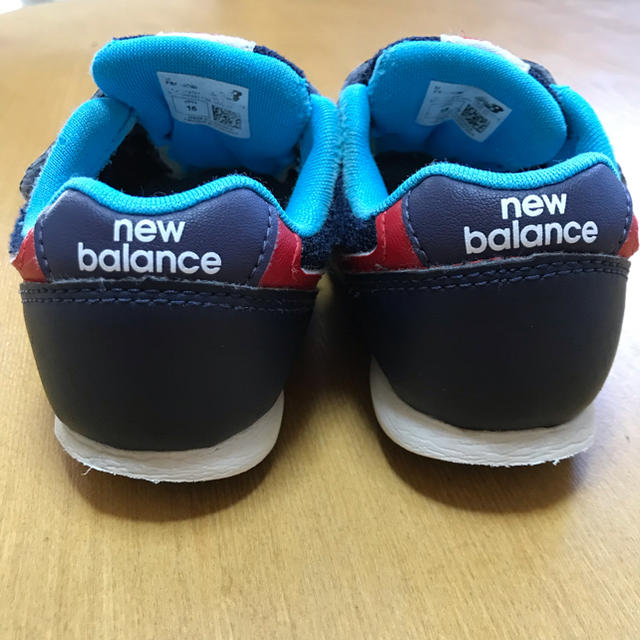 New Balance(ニューバランス)のニューバランス 996 スニーカー 16cm キッズ/ベビー/マタニティのキッズ靴/シューズ(15cm~)(スニーカー)の商品写真