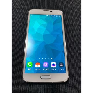 サムスン(SAMSUNG)のGALAXY S5 SCL23 32SD付(スマートフォン本体)