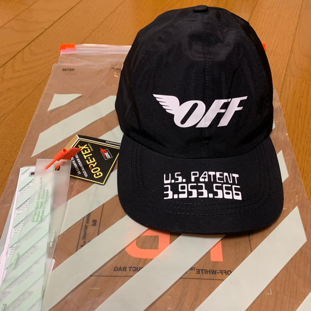 OFF-WHITE GORETEX CAP / BK WH - キャップ