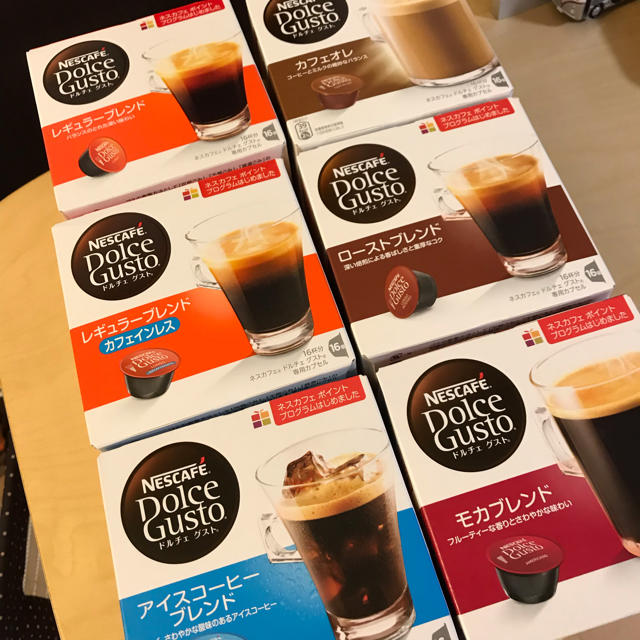 Nestle(ネスレ)のネスカフェドルチェグスト☆カプセル 食品/飲料/酒の飲料(コーヒー)の商品写真