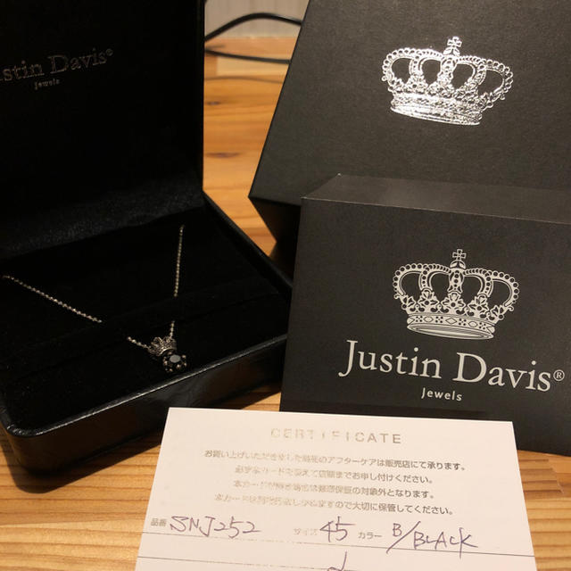 Justin Davis(ジャスティンデイビス)のネックレス Justin Davis JULIET NECKLACE レディースのアクセサリー(ネックレス)の商品写真