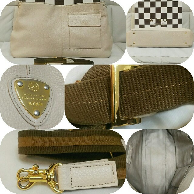 ATAO(アタオ)のアタオ　エルヴィ　アイビスホワイト　(保存袋無し) レディースのバッグ(ショルダーバッグ)の商品写真