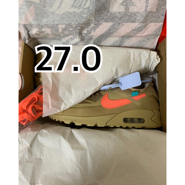 NIKE THE TEN AIR MAX 90 オフホワイト