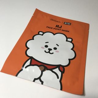 ボウダンショウネンダン(防弾少年団(BTS))のメディヒール MEDIHEAL BT21 RJ フェイス ポイントマスク(パック/フェイスマスク)