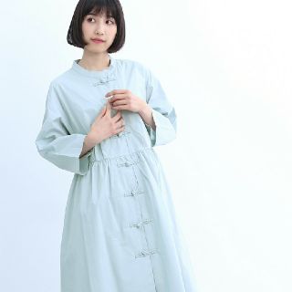 メルロー(merlot)の【新品】チャイナボタンワンピース　merlot(ロングワンピース/マキシワンピース)