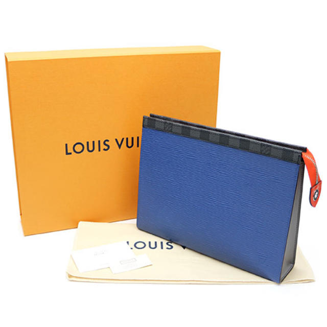 LOUIS VUITTON(ルイヴィトン)のルイヴィトン ポシェット クラッチバッグ エピ グラフィット 限定色 メンズのバッグ(セカンドバッグ/クラッチバッグ)の商品写真