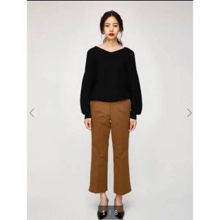 マウジー(moussy)の美品 MOUSSY フレアパンツ(カジュアルパンツ)