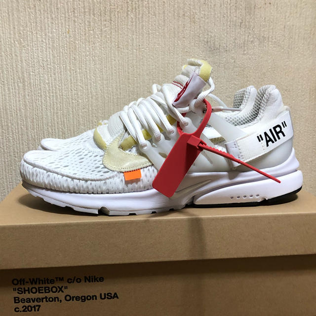 【US10】NIKE x off-white AIR PRESTO