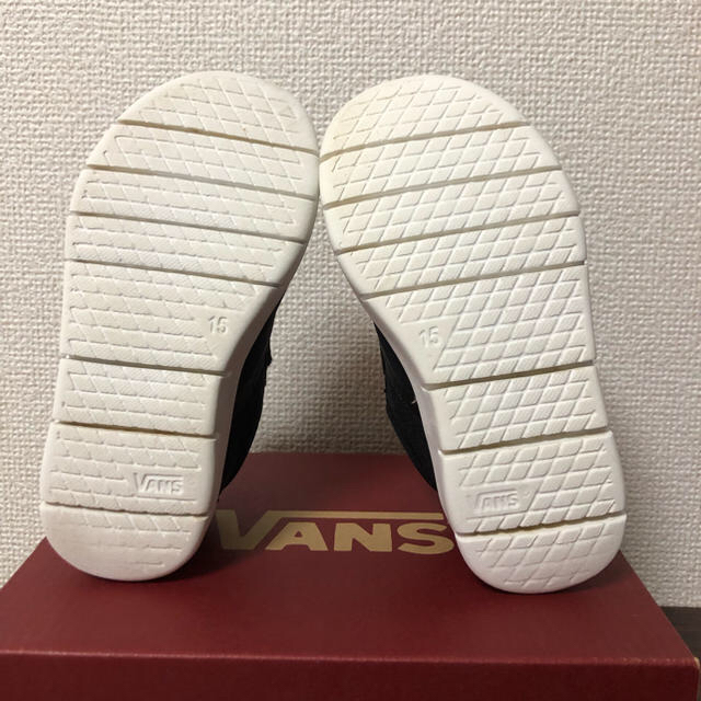 VANS(ヴァンズ)のVANS スリッポン バンズ ヴァンズ 15 キッズ/ベビー/マタニティのキッズ靴/シューズ(15cm~)(スリッポン)の商品写真