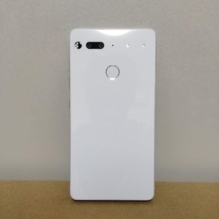 エッセンシャルデザイン(ESSENTIAL DESIGNS)のessential phone ph-1　ホワイト　Pure White(スマートフォン本体)