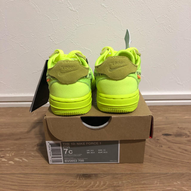 NIKE THE TEN AIR FORCE 1 OFF-WHITE VOLT