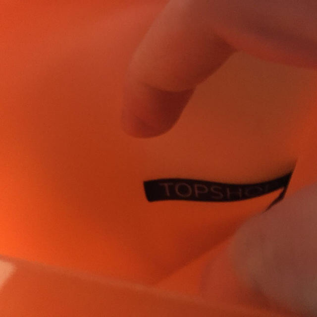 TOPSHOP(トップショップ)のTOPSHOP ビニールクラッチ レディースのバッグ(クラッチバッグ)の商品写真
