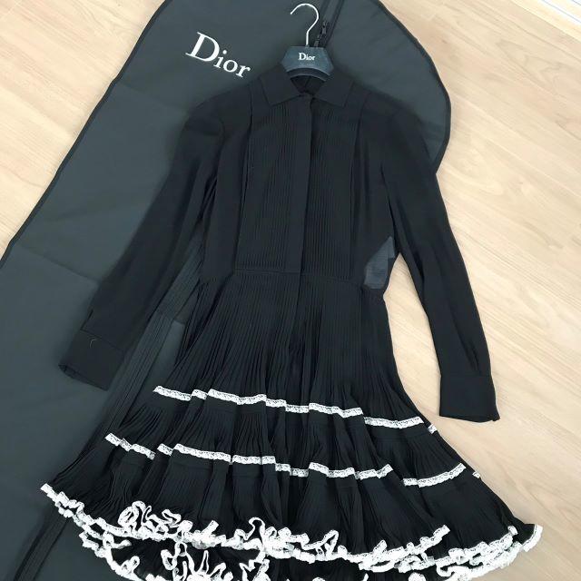 Christian Dior - 8/18まで ひよこ♡☆定価95万円 クリスチャンディオール ワンピース