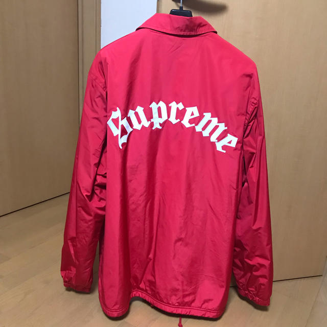 美品supreme  イングリッシュ コーチジャケット XL