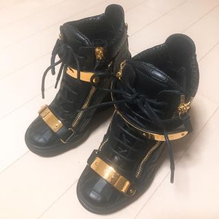 ジュゼッペザノッティ(GIUZEPPE ZANOTTI)のGiuseppe Zanotti クロコ インヒールブーツ(ブーツ)