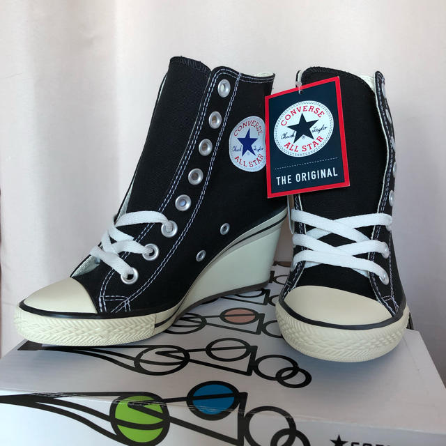 CONVERSE(コンバース)のconverse★All STAR WEDGI HI スニーカー‼️新品未使用 レディースの靴/シューズ(スニーカー)の商品写真