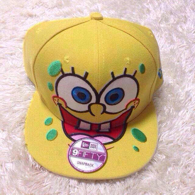 NEW ERA - NEW ERA スポンジボブ♡の通販 by 値下げ中⋈ *。prin NEW ERA - NEW ERA スポンジボブ♡の通販 by 値下げ中⋈ *。prin