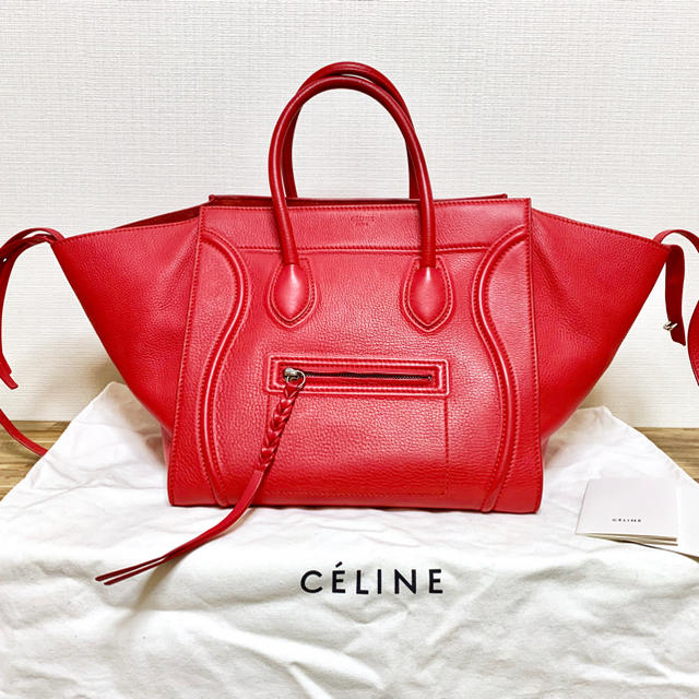 celine(セリーヌ)のセリーヌ ラゲージ ファントム レッド レディースのバッグ(ハンドバッグ)の商品写真