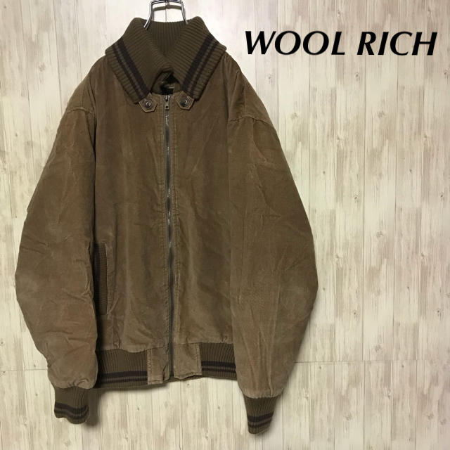 WOOLRICH(ウールリッチ)の美品 WOOL RICH ブルゾン 中綿入り メンズL メンズのジャケット/アウター(ブルゾン)の商品写真