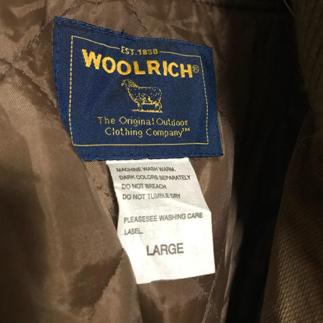 WOOLRICH(ウールリッチ)の美品 WOOL RICH ブルゾン 中綿入り メンズL メンズのジャケット/アウター(ブルゾン)の商品写真