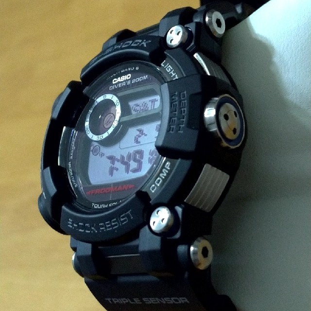 最終値下げ！ 美品❢ G-SHOCK フロッグマン GWF-D1000-1JF時計