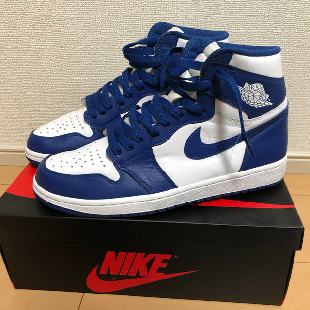 NIKE(ナイキ)のAIR JORDAN 1 RETRO HIGH OG Storm Blue メンズの靴/シューズ(スニーカー)の商品写真