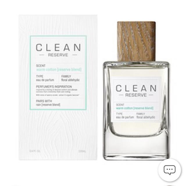 CLEAN(クリーン)のCLEAN クリーン ウォームコットン リザーブ 100ml 新品未使用 コスメ/美容の香水(ユニセックス)の商品写真