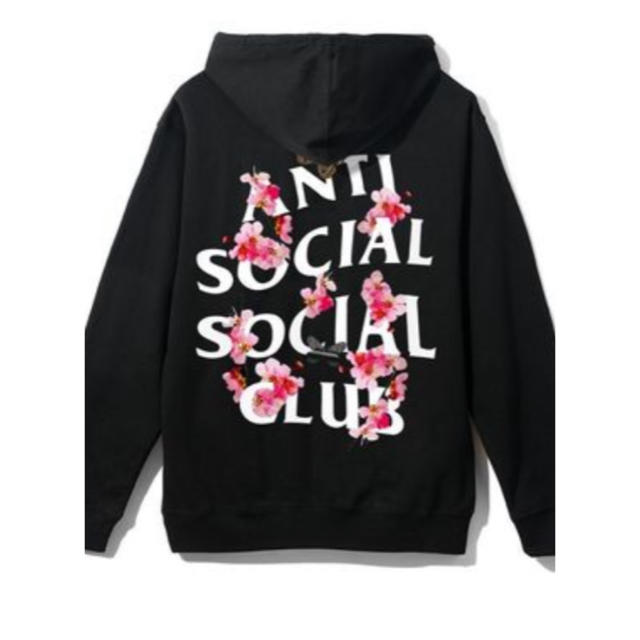 ANTI(アンチ)のanti social social club kkoch 花柄 メンズのトップス(パーカー)の商品写真