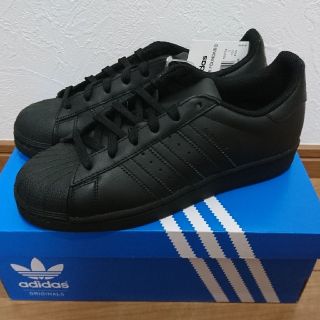 アディダス(adidas)の新品 adidasスーパースター ブラック×ブラック (スニーカー)